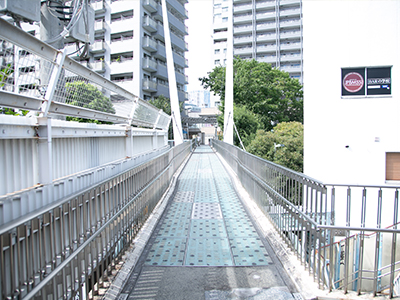 駅から徒歩4分の近道ルート